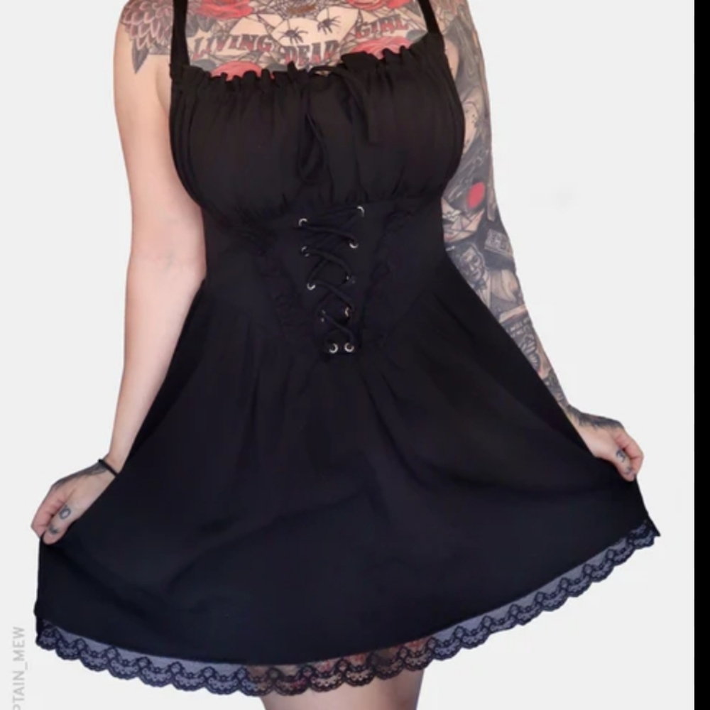 Forest ink umbra mini dress